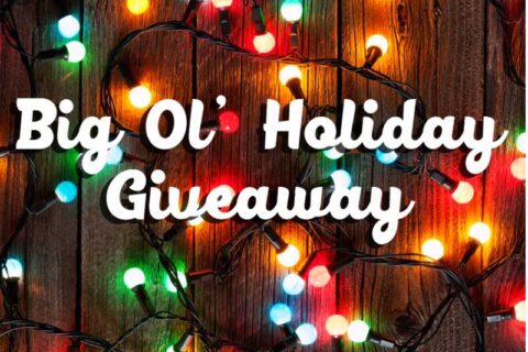 holiday giveaway poster