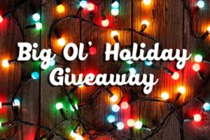 holiday giveaway poster